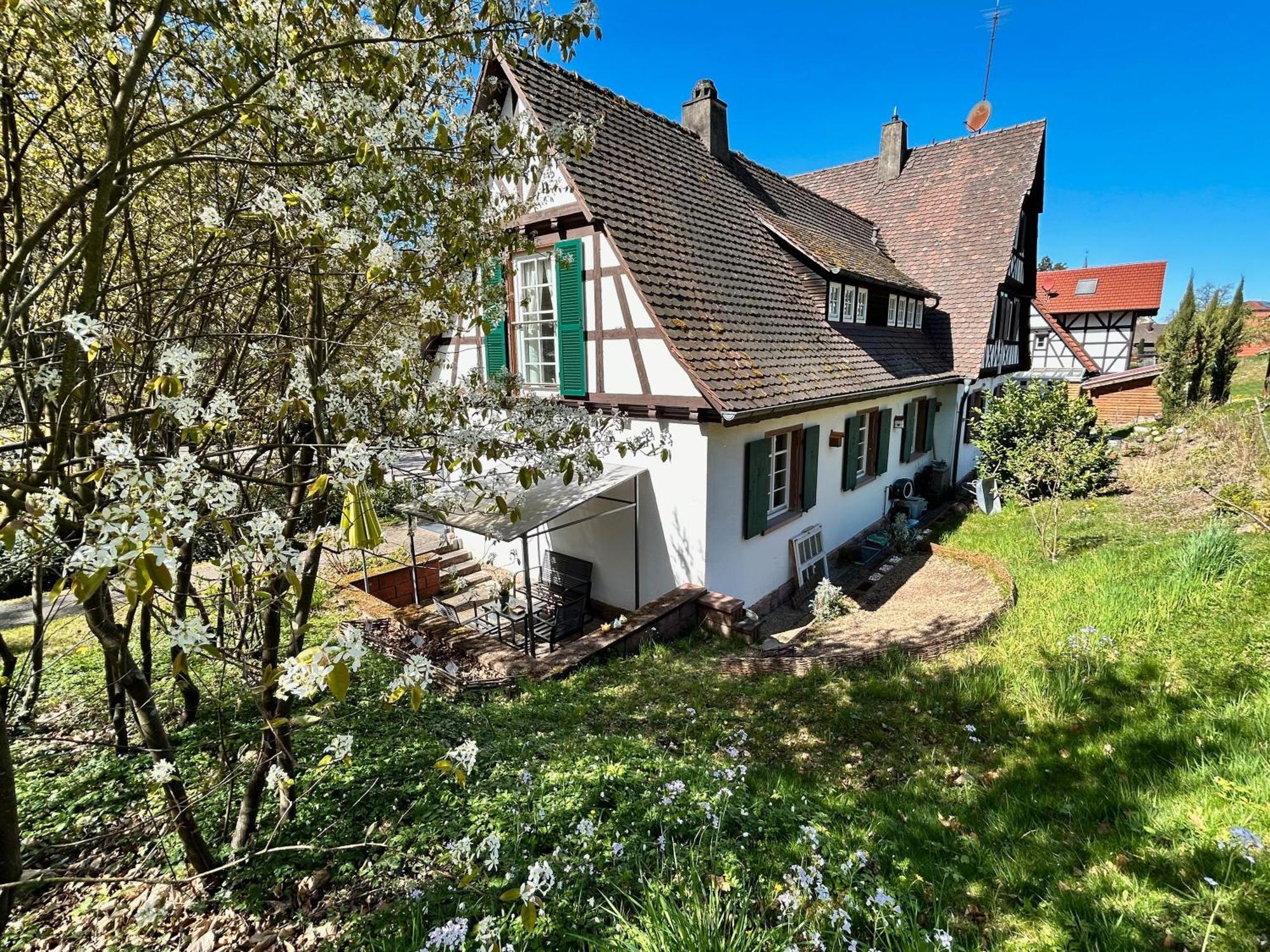Ferienwohnung Am Keschtebaum, 70Qm ซัสบาควัลเดิน ภายนอก รูปภาพ